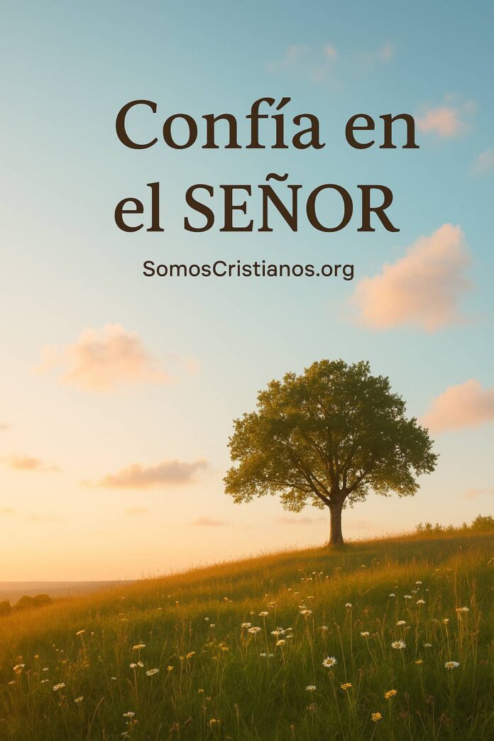 Confía en el Señor