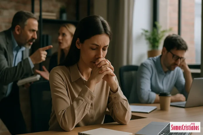 Cómo mantener tu fe cuando trabajas en un ambiente tóxico