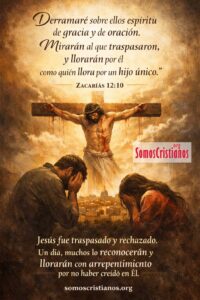 Despertar Espiritual Que Acerca A Dios. Zacarías 12:10 nos muestra un momento profundo: cuando las personas reconozcan a jesús, el que fue traspasado, y su corazón se quebrante en verdadero arrepentimiento. No es solo tristeza… es un despertar espiritual que acerca a dios.