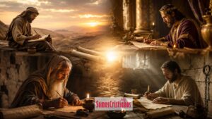 ¿sabías que la biblia fue escrita durante aproximadamente 1,500 años por más de 40 autores diferentes?