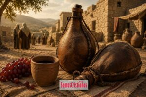 ¿por qué jesús dijo que el vino nuevo no se echa en odres viejos?