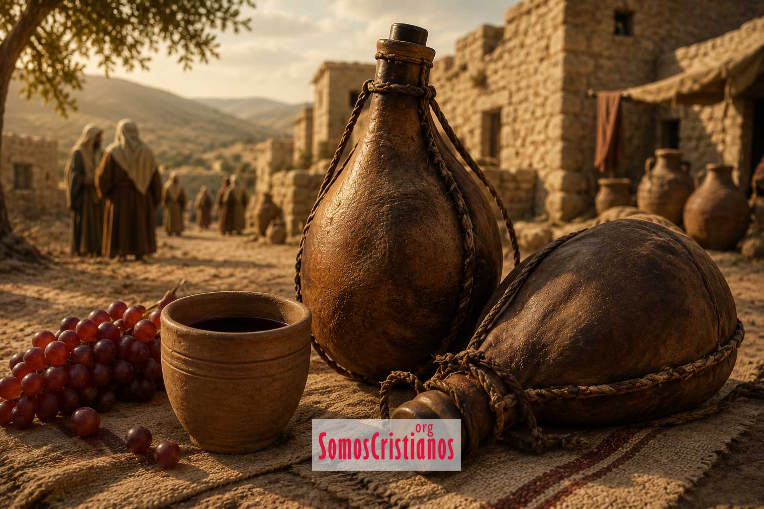 ¿Por qué Jesús dijo que el vino nuevo no se echa en odres viejos? episode artwork