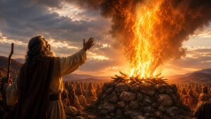 ¿esperas que caiga fuego del cielo para creer?